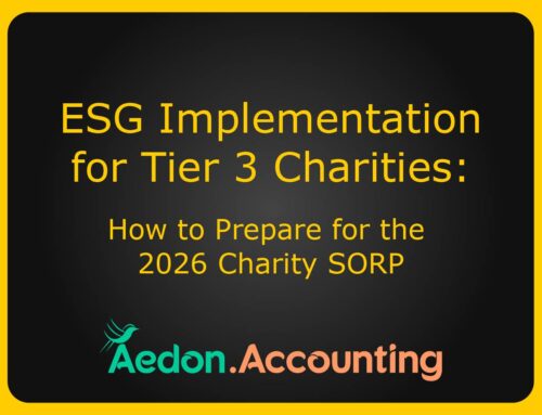 Framework for ESG Implementation for Tier 3 Charities Ahead of the 2026 SORP