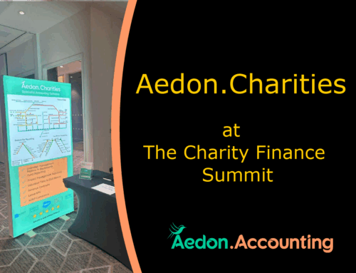 Aedon.Accounting at the Charity Finance Summit 2025